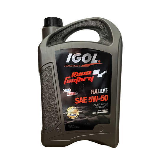 Igol RACE FACTORY RALLYE 5W50 5 liter